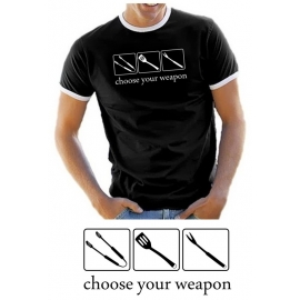 Choose your weapon T-SHIRT GRILLEN BBQ