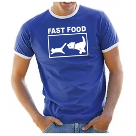 FAST FOOD RINGER T-SHIRT