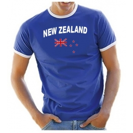 NEW ZEALAND NEUSEELAND T-SHIRT WM RINGER