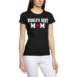 BEST MOM - T-SHIRT GIRLY - MUTTERTAG -