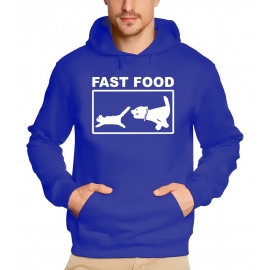 Fast Food - Sweatshirt mit Kapuze HOODIE