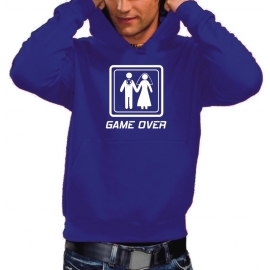 GAME OVER - HOODIE SWEATSHIRT MIT KAPUZE