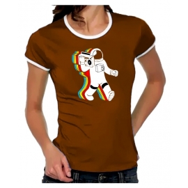 Funky moon man - Astronaut - T-shirt girly Ringer
