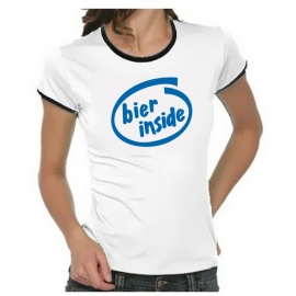 bier inside - Girly Ringer S M L XL