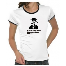 Dia de los Muertos Mexiko Girly Ringer S M L XL