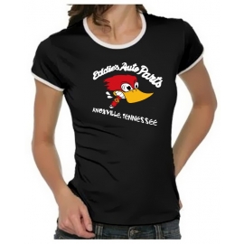 Eddies Autoparts -Knoxville- Jackass Girly Ringer T-Shirt