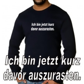 Ich bin jetzt kurz davor auszurasten ! T-SHIRT Herren