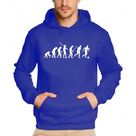 Fußball evolution HOODIE SWEATSHIRT S - XXXL