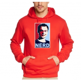 NERD Kapuzen Sweatshirt HOODIE S - XXXL