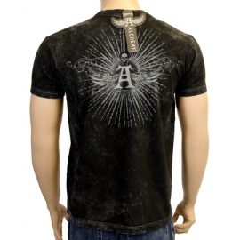 Alchemy England dead mens hand POKER T-SHIRT shirt S-XL