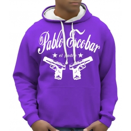 PABLO ESCOBAR - el padre Hoodie Sweatshirt der Pate Mafia - div.