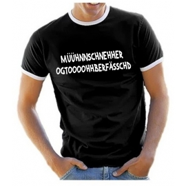 MÜHHNNCHÄHHNER OGGTOHPERHFÄSSCHD ! Ringer T-Shirt S - XXL versch