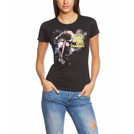 Twilight Saga Jacob Girly T-Shirt Schwarz Bike - Breaking Dawn -