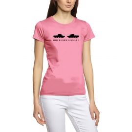 BIS EINER HEULT  Damen t-shirt PINK S M L XL