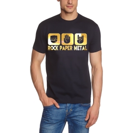 ROCK PAPER METAL T-Shirt S M L XL 2XL 3XL 4XL 5XL