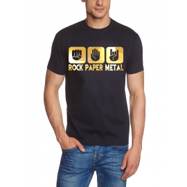 ROCK PAPER METAL T-Shirt S M L XL 2XL 3XL 4XL 5XL