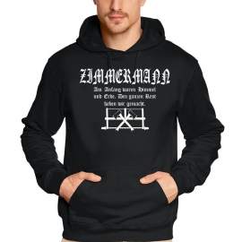 ZIMMERMANN Sweatshirt mit Kapuze HOODIE S M L XL 2XL 3XL 4XL 5XL