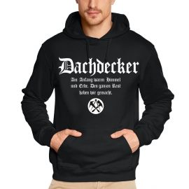 DACHDECKER Sweatshirt mit Kapuze HOODIE S M L XL 2XL 3XL 4XL 5XL