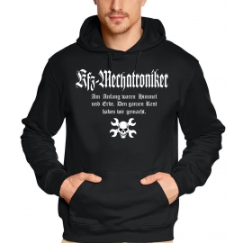 KFZ-MECHATRONIKER Sweatshirt mit Kapuze HOODIE S M L XL 2XL 3XL