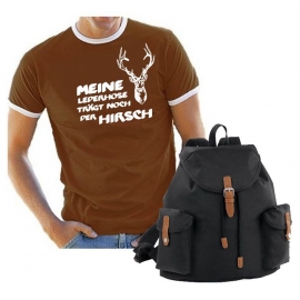 Oktoberfest T-Shirt + Wiesn Vintage Rucksack ! Meine Lederhose t