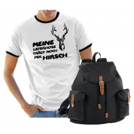 Oktoberfest T-Shirt + Wiesn Vintage Rucksack ! Meine Lederhose t