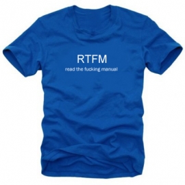 rtfm pure shirt