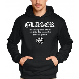 GLASER Sweatshirt mit Kapuze HOODIE S M L XL 2XL 3XL 4XL 5XL