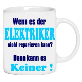 Elektriker Becher ! Wenn es der Elektriker nicht reparieren kann