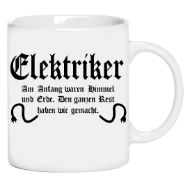 Elektriker Becher ! Am Anfang waren Himmel und Erde, den ganzen 