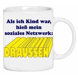 Als ich Kind war, hieß das soziale Netzwerk: DRAUSSEN ! Kaffeebe