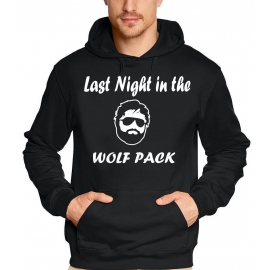 Last night in the Wolfpack ! JGA Hoodie Sweatshirt mit Kapuze Ju