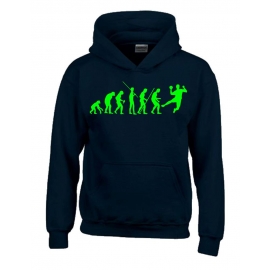 HANDBALL Evolution Kinder Sweatshirt mit Kapuze HOODIE Kids Gr.1