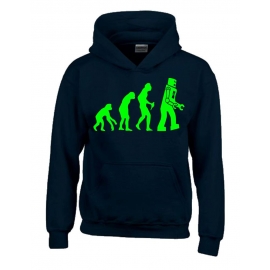 ROBOTER Evolution Kinder Sweatshirt mit Kapuze HOODIE Kids Gr.12