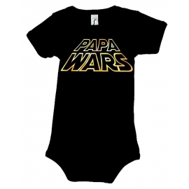 PAPA WARS ! Baby Strampler - Body Baby Strampleranzug Gr. 3-6 Mo