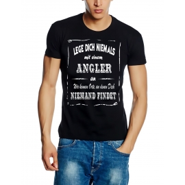 ANGLER T-Shirt - S M L XL 2XL 3XL 4XL 5XL Fischen Angeln Barsch Karpfen