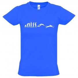 SCHWIMMEN Evolution Kinder T-Shirt Kids Gr.128 - 164 cm