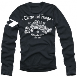 Shirt tierra del fuego MAGELLANICA langarm black S-XXL