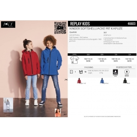 FEUERWEHR SOFTSHELL Jacke mit Kapuze für Herren, Damen, Kinder mit reflektierendem Druck vorne + hinten  S M L XL 2XL 3XL  FF BF