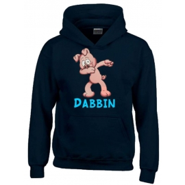 DABBIN FERKEL ! Kinder HOODIE Sweatshirt mit Kapuze Kids Gr.128 - 164 cm Dabbing