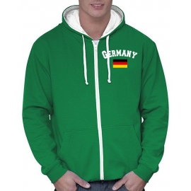 WM 2018 Fußball alle Nationen Sweatshirtjacke Trikot S-XXL Deutschland England Frankreich Brasilien... alle 30 Länder