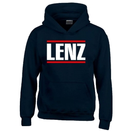 LENZ - chillen - sich nen Lenz machen schwarz oder dunkelblau Hoodie Sweatshirt mit Kapuze oder T-Shirt Gr. S M L XL XXL 3XL und Kinder 152 164 cm