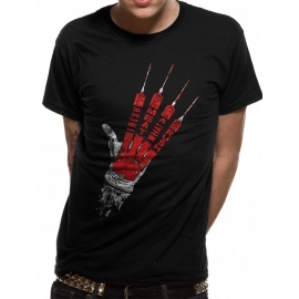 NIGHTMARE ON ELM STREET - FRESH MEAT ! ORIGINAL schwarz Grössen S M L XL 2XL