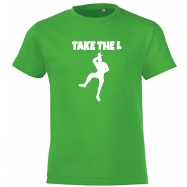 TAKE THE L T-Shirt Gr. 116 128 140 152 164 cm