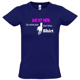 Das ist mein ich würde jetzt lieber Reiten Shirt ! T-SHIRT Gr. 116 128 140 152 164 cm und Damen XS S M L XL