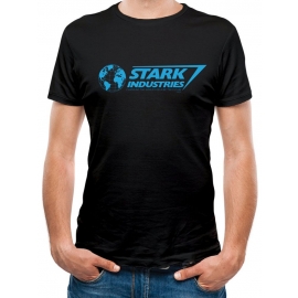 STARK INDUSTRIES FLASH  ORIGINAL T-Shirt schwarz Grössen S M L XL 2XL