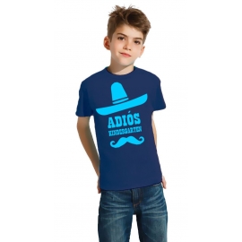 Adios Kindergarten ! T-Shirt KITA Abgänger Schuldanfang Einschulung Gr. 92 98 104 116 128 140cm