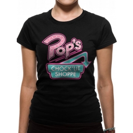 POPS RETRO RIVERDALE original Damen T-Shirt  Schwarz  S M L XL 2XL