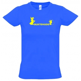 Buxtehude - Hase und Igel ! Kinder und Erwachsene T-Shirt Gr. 116 128 140 152 164 cm Textildruck T-shirts bedrucken