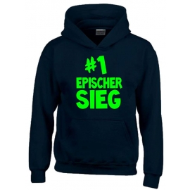 #1 EPISCHER SIEG Hoodie Sweatshirt mit Kapuze Gr. 116 128 140 152 164 cm