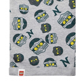 Lego Ninjago Sommershorts Jungen kurze Hose grau LNJ 3-537 in den Gr.104 116 128 140 4 6 8 10 Jahre Kindershorts